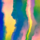 'Aquacolor 1' - Abstract Painterly Stripes Motion Background Loop_Sample2