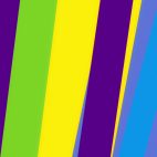 'Color Stripes 1' - Moving Colorful Bars Motion Background Loop_Sample2