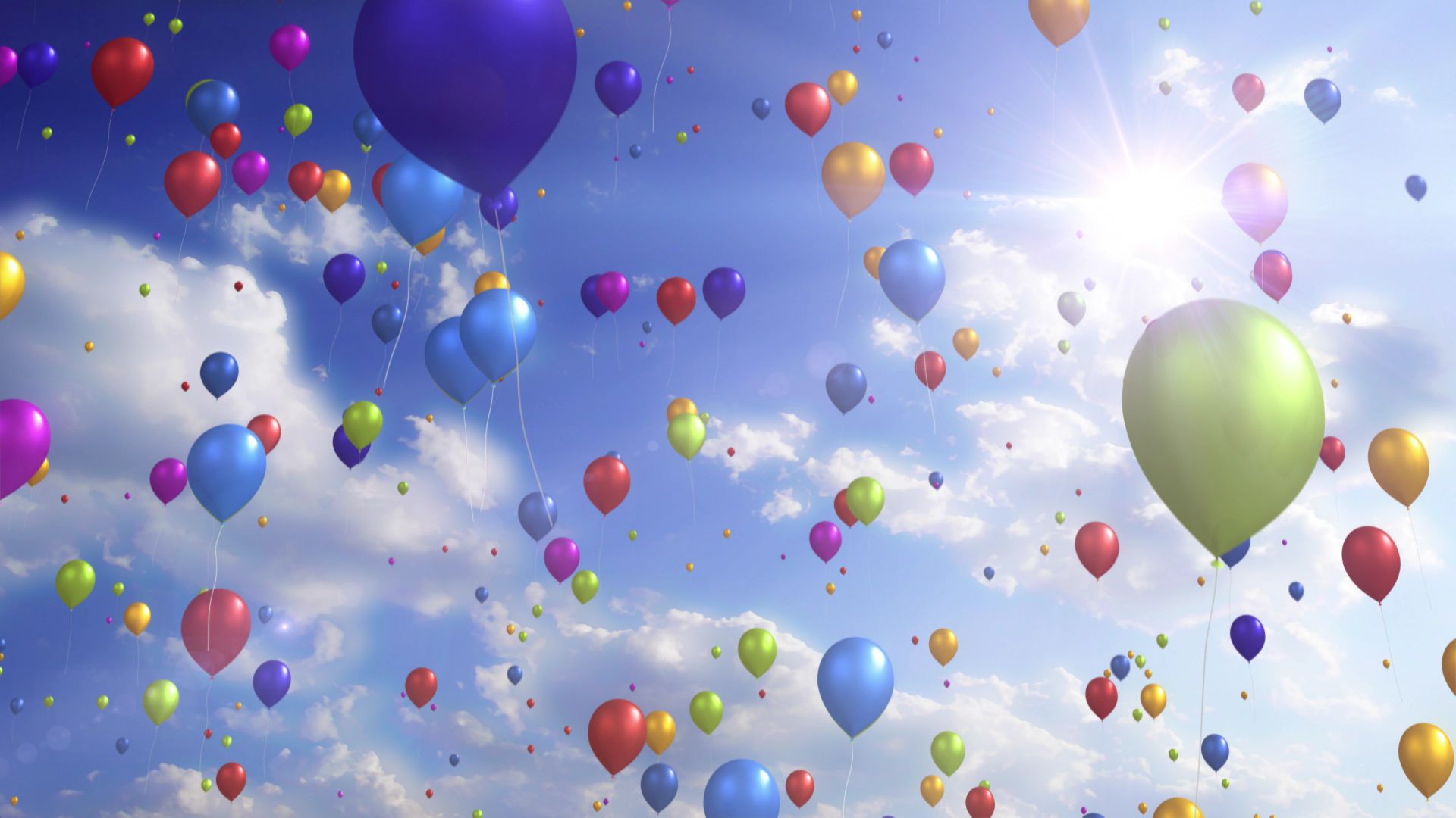 Colorful Balloons | downloops – Creative Motion Backgrounds