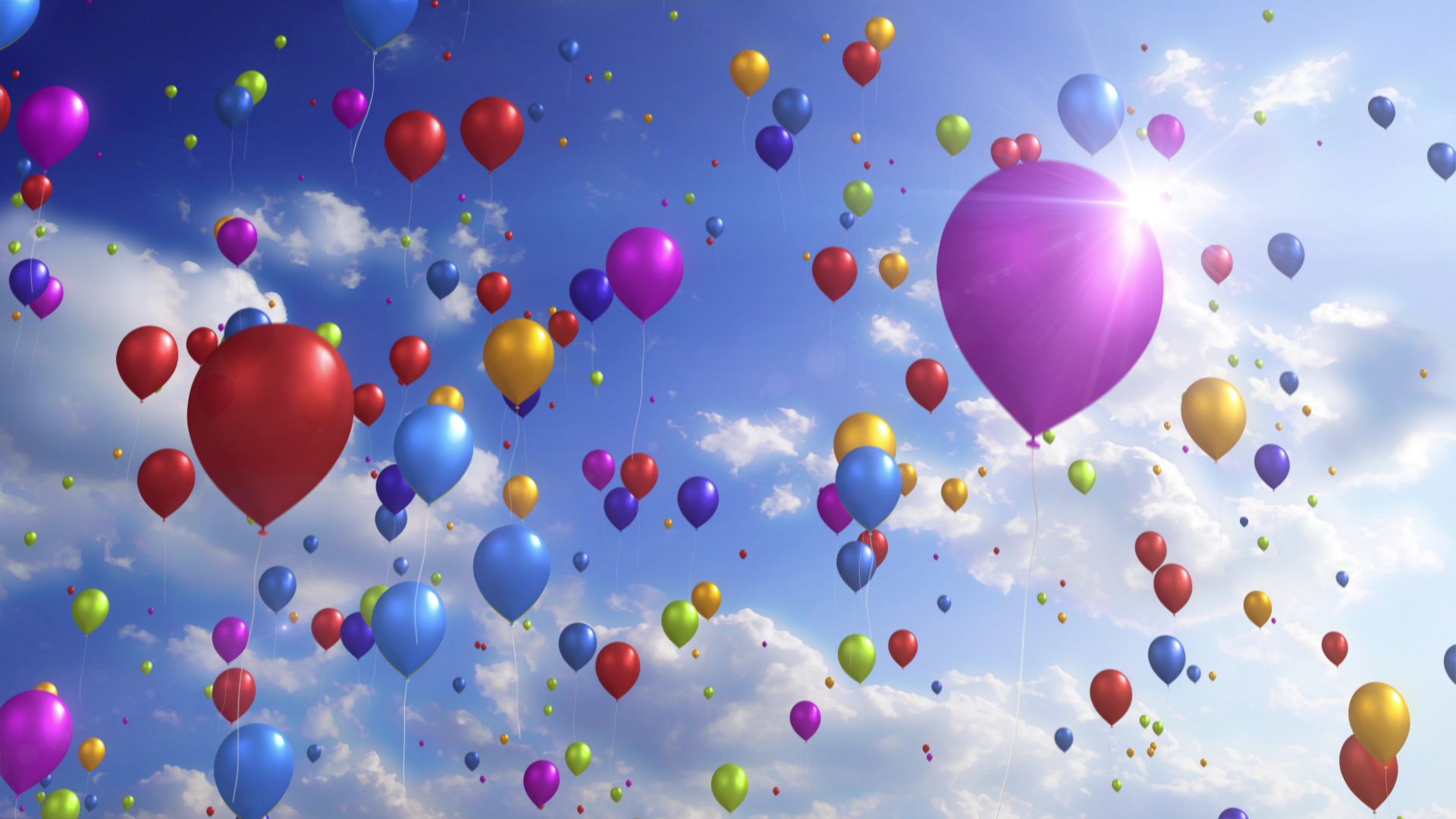 Colorful Balloons | downloops – Creative Motion Backgrounds