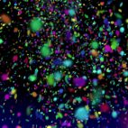'Confetti 1' - Colorful Falling Motion Background Loop_SampleStill