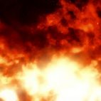 'Firewall 1' - Animated Fire Motion Background Loop_Sample2