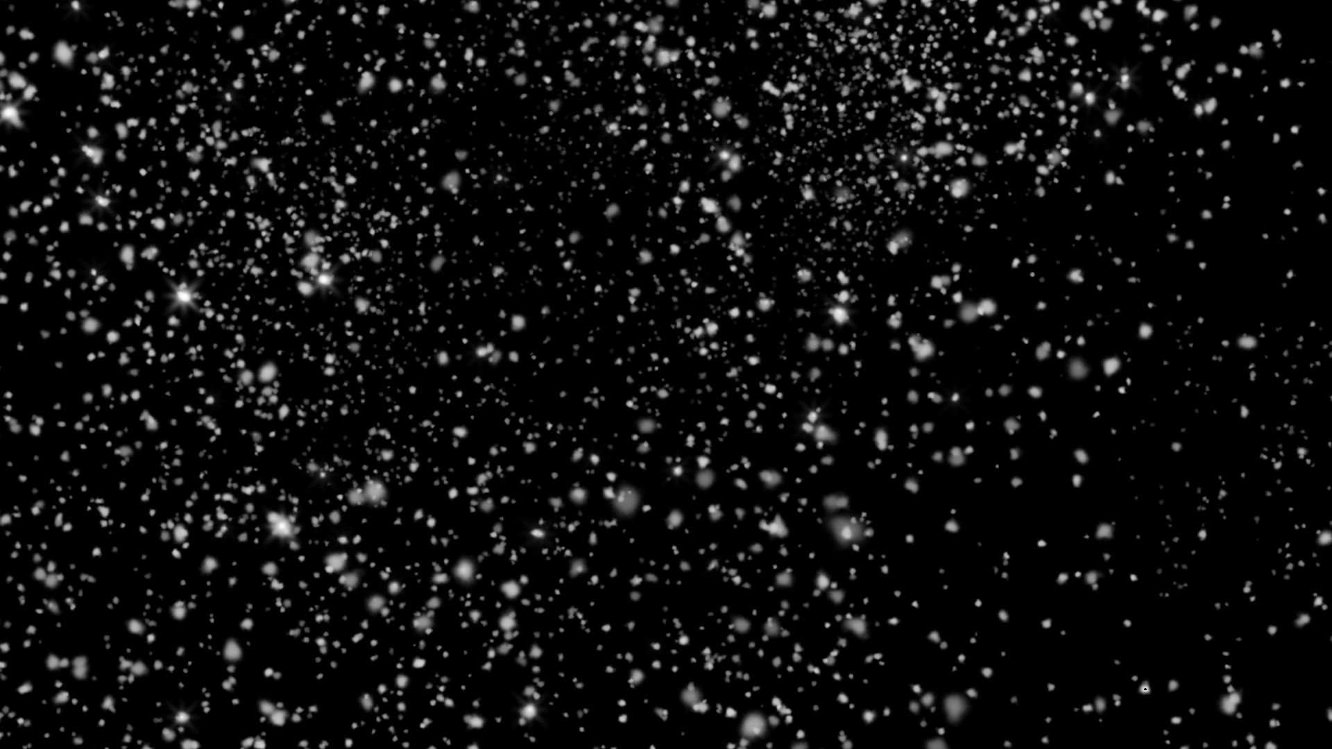 Glittering Snow - Black Background | downloops – Creative Motion Backgrounds