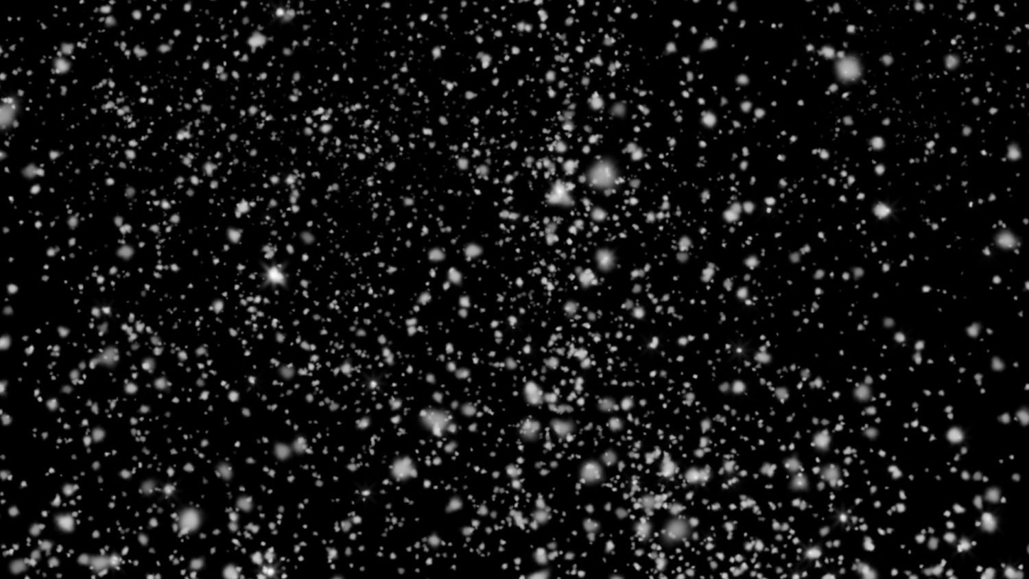 Glittering Snow – Black Background | downloops – Creative Motion