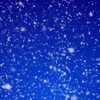 'Glittering Snow / Blue Background' - Snow And Christmas Motion Background Loop_SampleStill