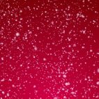 'Glittering Snow / Red Background' - Snow And Christmas Motion Background Loop_Sample3
