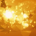 'Golden Christmas' - Snow And Christmas Motion Background Loop_Sample2