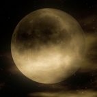 'Moon 1' - Stylized Night Motion Background Loop_Sample2