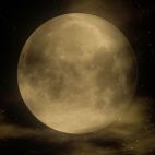 'Moon 1' - Stylized Night Motion Background Loop_Sample3