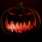 'Pumpkin 1' - Halloween Party Motion Background Loop_SampleStill
