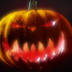 'Pumpkin 2' - Halloween Party Motion Background Loop_Sample2
