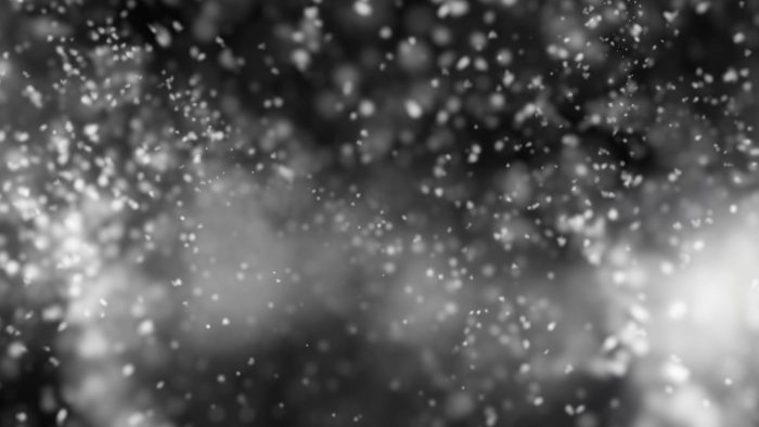 'Snowflakes, Shallow Depth Of Field' - Intense Snow Motion Background Loop_SampleStill