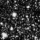 'Snowflakes Approaching - Black Background' - Snow And Christmas Motion Background Loop_Sample3