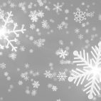 'Snowy 4' - Crystal Snowflakes And Christmas Motion Background Loop_SampleStill