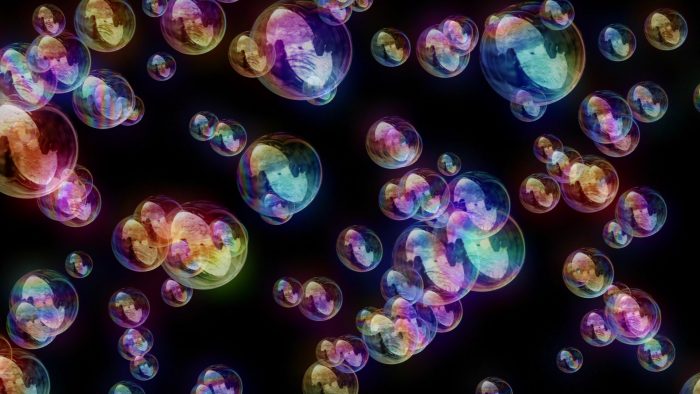 'Soap Bubbles 2' - Joyful And Vivid Motion Background Loop_SampleStill