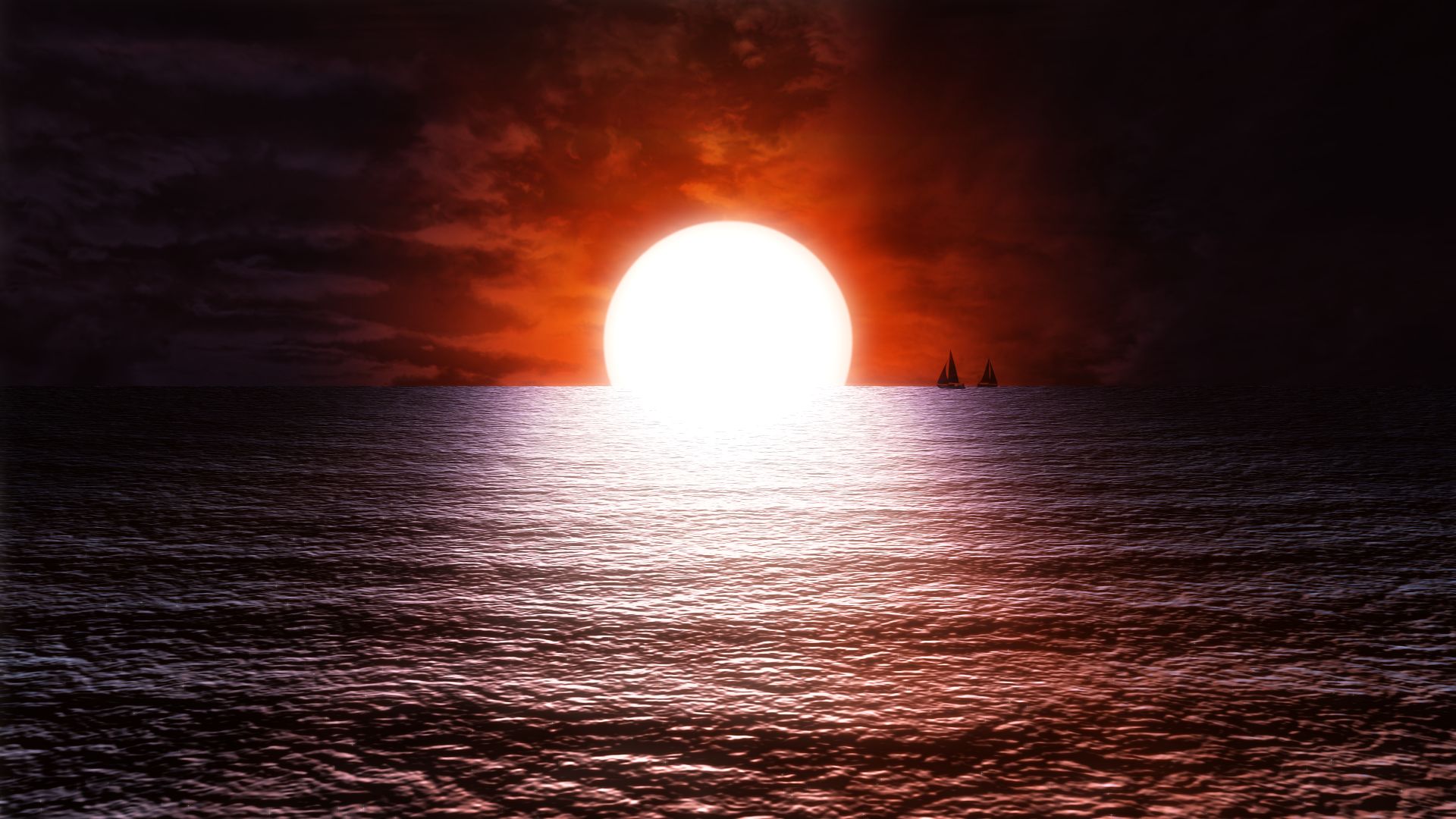 Sea Sunset | downloops – Creative Motion Backgrounds