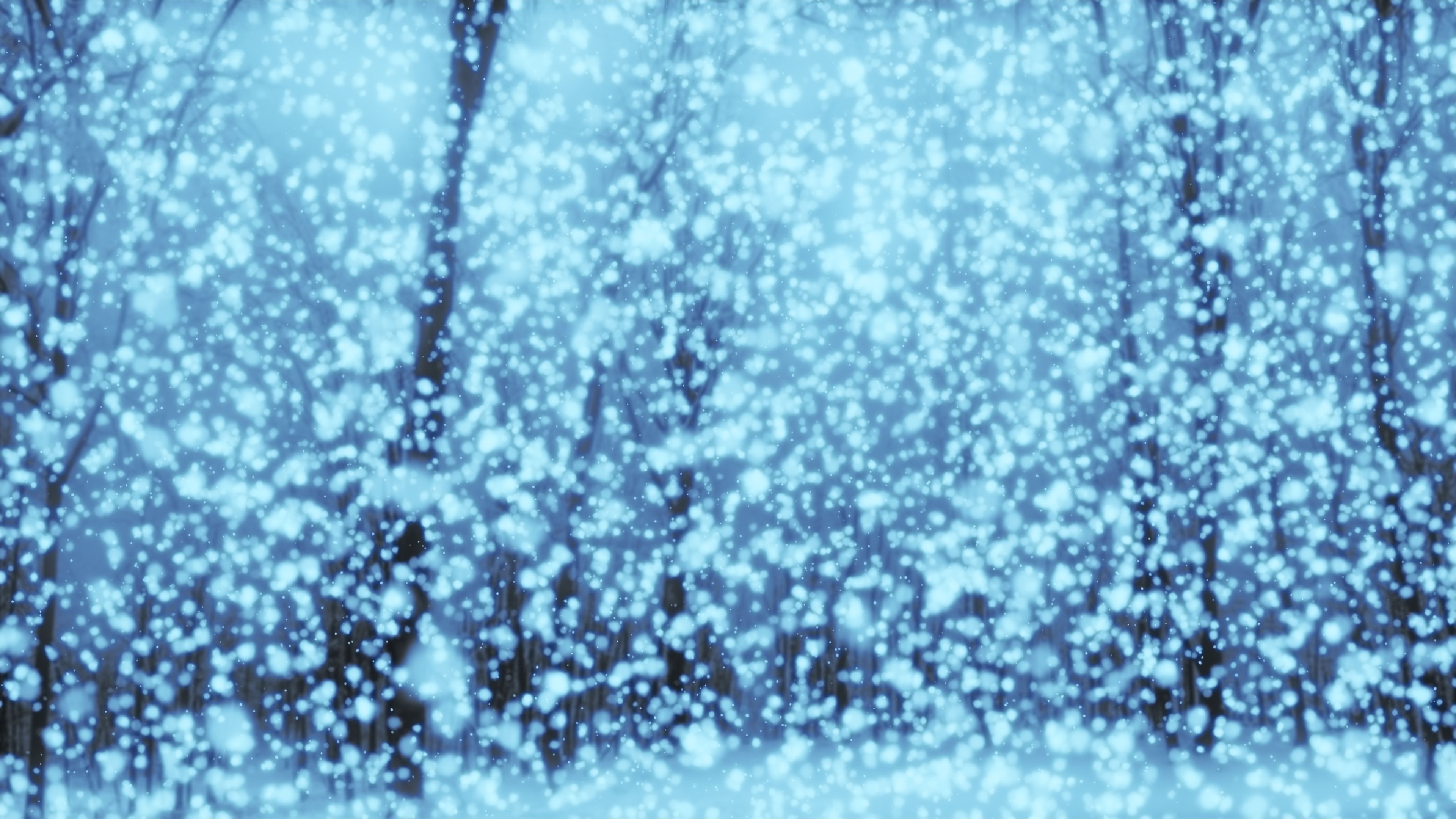 Tuyết phép thuật xanh: Những tuyết phủ trắng khiến đông của bạn thêm phần phép thuật với bộ ảnh \